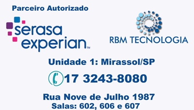RBM Tecnologia Certificação Digital Mirassol SP
